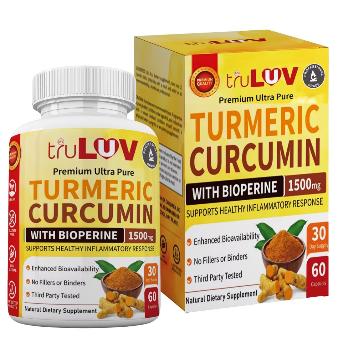 Pure Turmeric Curcumin With Bioperine