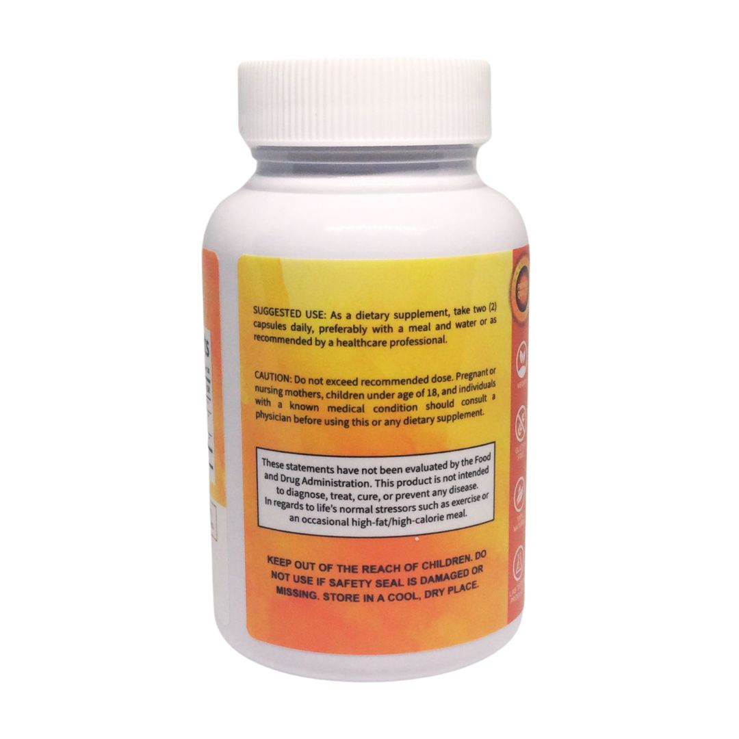 Pure Turmeric Curcumin With Bioperine