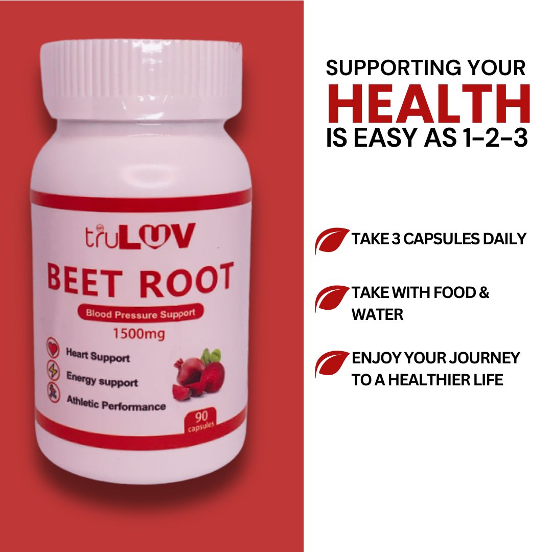 3 Pack “Beet Root” Capsules