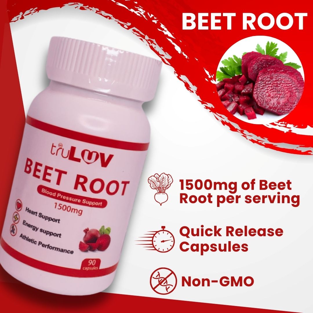 3 Pack “Beet Root” Capsules