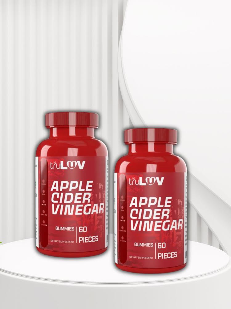 2 “Red” Apple Cider Vinegar Gummies