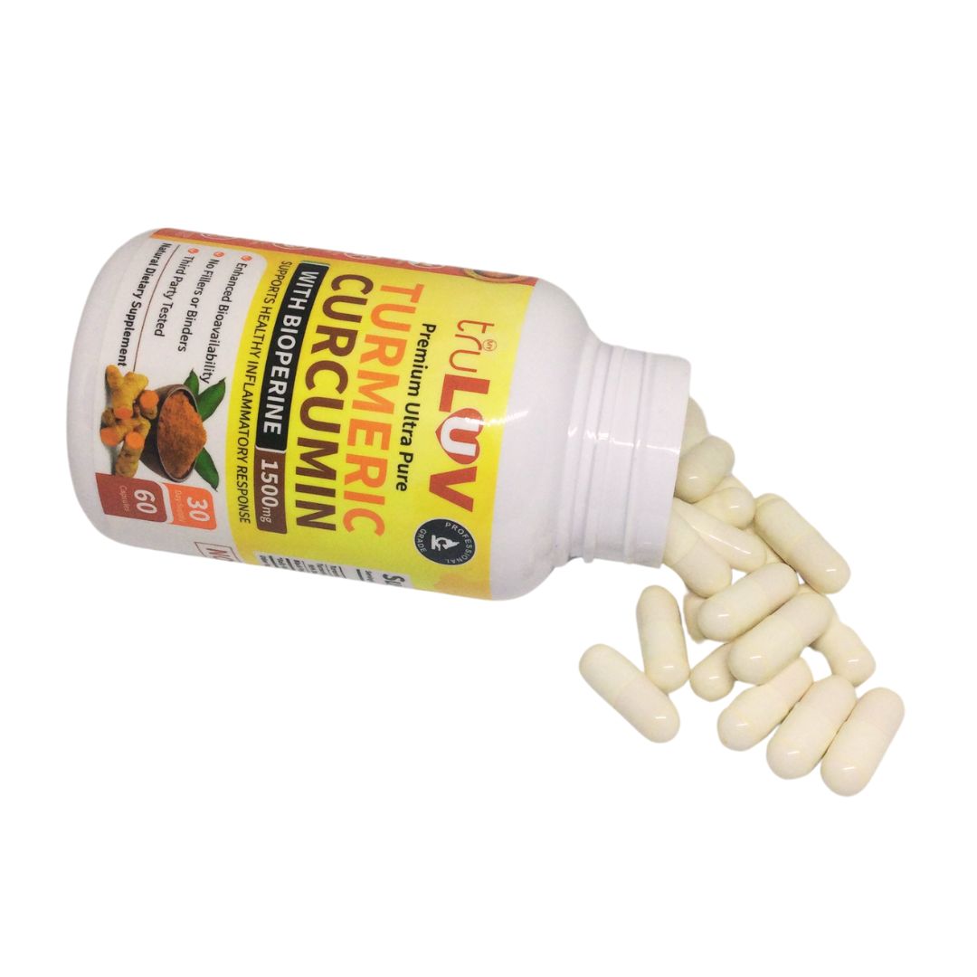 Pure Turmeric Curcumin With Bioperine