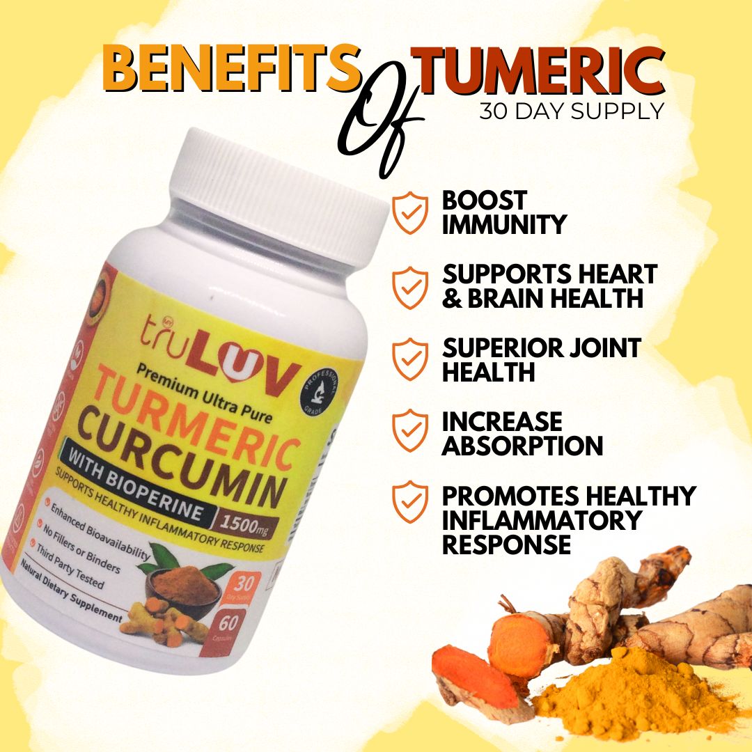 Pure Turmeric Curcumin With Bioperine