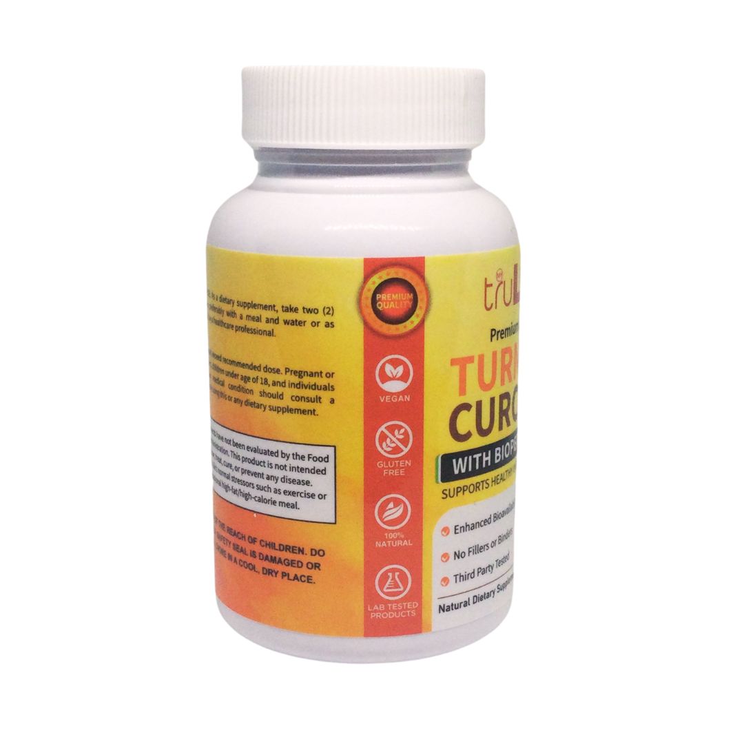 Pure Turmeric Curcumin With Bioperine