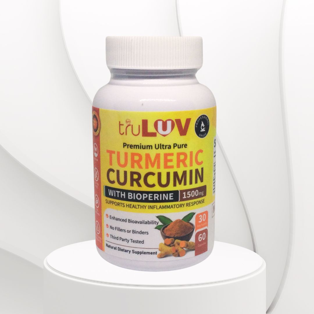 Pure Turmeric Curcumin With Bioperine