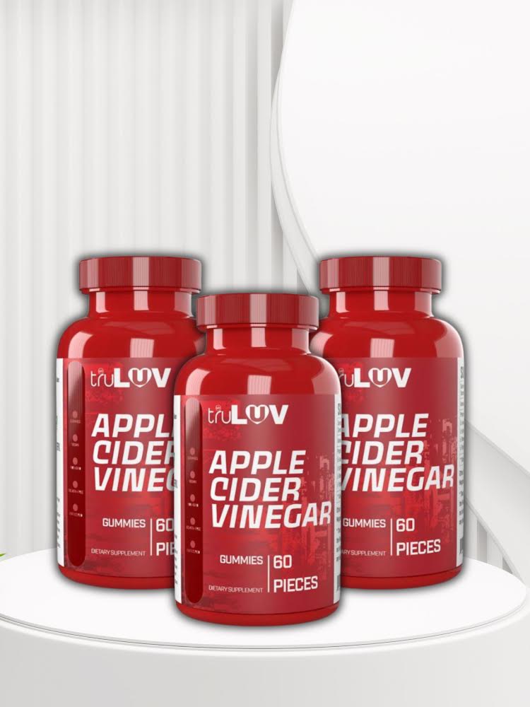 3-Pack “Red” Apple Cider Vinegar Gummies