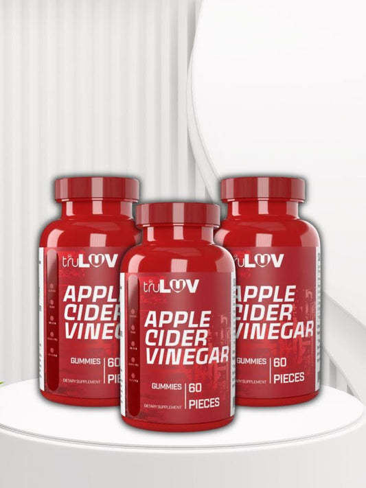 3-Pack “Red” Apple Cider Vinegar Gummies