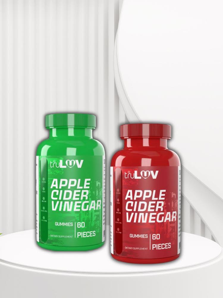 Both “Green” & “Red” Apple Cider Vinegar Gummies